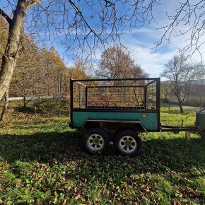 Vlečka na drevo, offroad vlečka. - 5