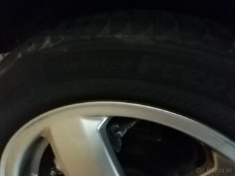 Alu disky 5x100 r15+pneu 175/60r15 zimne - 5