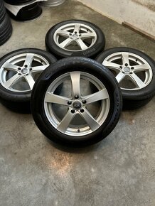 Letná sada 5x112 R17 , 225/55/17 - Audi A6, Karoq, TRoc - 5