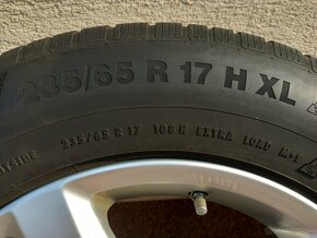 Zimné komplety VW Touareg II , 235/65 R17 , 5 x 130 - 5