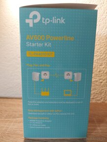 Nový zosilňovač internetu TP-LINK AV 600 POWERLINE - 5