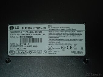 LG Flatron L1717-SN - 5