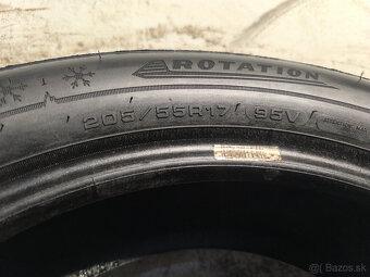 205/55 R17 Zimné pneumatiky Dunlop Wintersport 2 kusy - 5