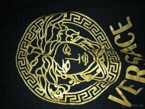 VERSACE damske tricko black L - 5