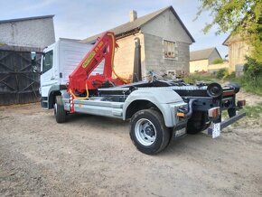 Mercedes Benz atego 1222 Hak do kontenerów z ręką - 5