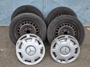 195/60 R16, 5x 112, 6Jx16 ET39  zimné - 5