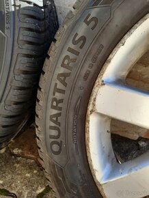 Zánovné pneu Barum Quartaris 205/55 r16+ elektrony VW - 5