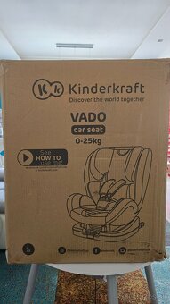 Autosedačka Kinderkraft Vado Isofix 0-25kg - 5