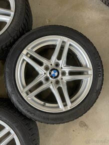 hliníkové disky bmw r17, zimné pneumatiky 225/45r17 - 5