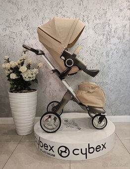 TROJKOMBINÁCIA LUXUSNÉ STOKKE XPLORY BEIGE MELANGE - 5