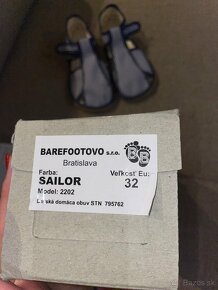 Barefoot papučky BABY BARE SAILOR - 5