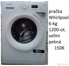 predám pračku A+++ - 5