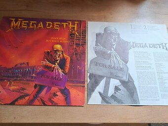 Lp MEGADETH- Peace Sells... but Who's Buying? - 5