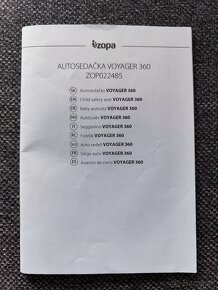 Detská autosedačka ZOPA Voyager 360 - 5