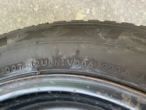 Plechove disky 5x100 r15 zimne pneumatiky 195/65 r15 - 5