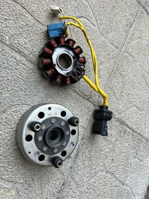 Alternátor - Stator + rotor do Piaggio, Gilera - 5