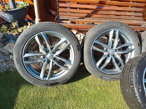 Audi 5x112 r18, letne pneu. 225/45 R18 - 5