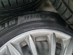 Originál ALU disky FORD 16"+letné pneumatiky Michelin - 5