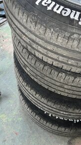 škoda elektróny 5x100 165/70 r14 letné gumy - 5