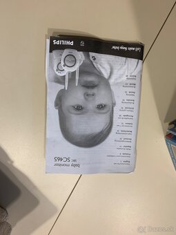 PHIIPS baby monitor SBC SC465, komplet krabica + návod - 5