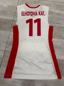 Podpisany Basketbalovy dres Nike zenskej ceskejreprezentacie - 5