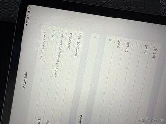 Predám Apple iPad Pro 11 128GB + klávesnica - 5