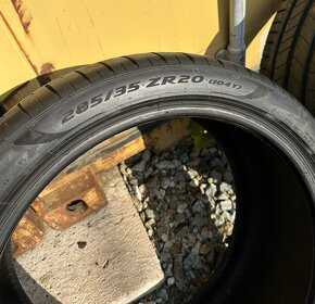 Pirelli P Zero 275/35 + 285/35 ZR20 zánovné pneu - 5