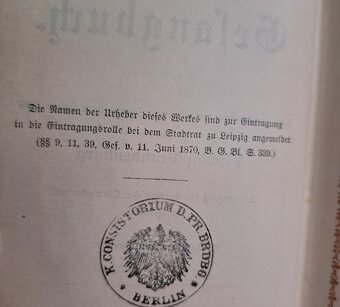 Modlitebná knižka Gott mit dir 1904 - 5