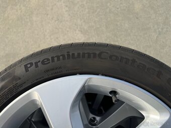 Letná sada R17 5x112, CONTINENTAL 225/45 R17 3,6mm - 5