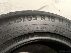 215/65 R16 Zimné pneumatiky Continental 2 kusy - 5