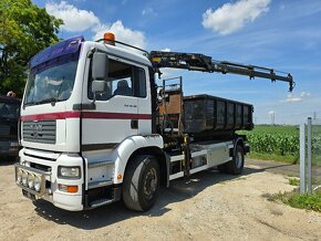 MAN TGA 18.310 4x4 / SKLAPAC / NOSIC KONTAJN / H. RUKA ATLAS - 5