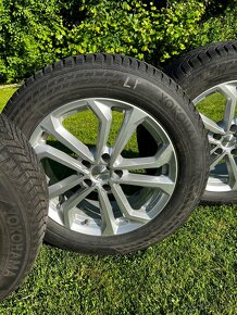 18” sada ALU Disky DEZENT TA Silver+zimné pneu Yokohama - 5