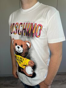 MOSCHINO- pánske tričko č.3, 40 - 5