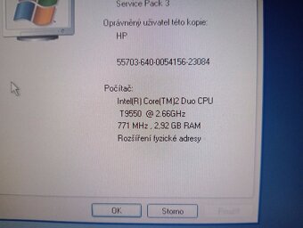 predám Hp 6730b / 3gb ram / 160gb hdd / Windows xp - 5