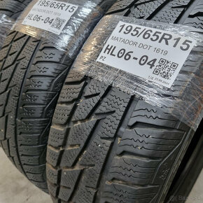 Zimné pneumatiky 195/65 R15 MATADOR DOT1619 - 5