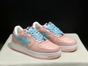 Bape sta tenisky retro ružové - 5