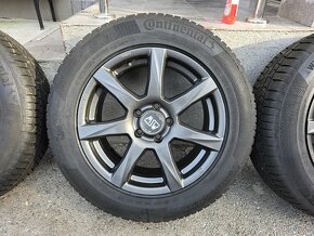 Zimná sada Audi, VW, Škoda, Seat 5x112 R17 pneu 215/65 R17 - 5