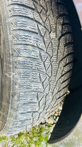 Hliníkové disky + Nokian M+S 205/55 R16 - 4x - 5