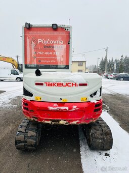 Pásové rypadlo Takeuchi TB250-2 5t - 5