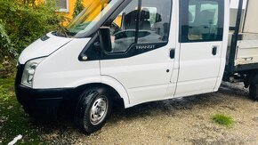 Ford Transit 2.2 TDCi,valník,6miest.dvojkabína - 5