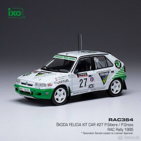 Modely Škoda Felicia Kit Car 1:43 IXO - 5