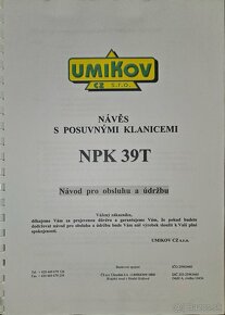 Klanicovy naves UMIKOV NPK39T - 5