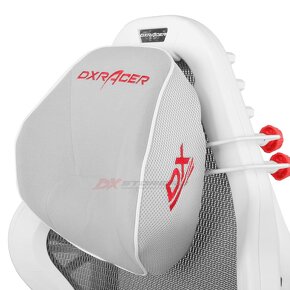 DXRACER AIR MESH GAMING CHAIR D7200 - WHITE & RED - 5