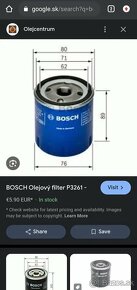 Bosch olejový filter, Bosch filter paliva, brzdové platničky - 5