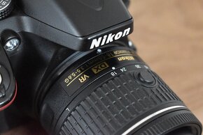 Nikon D5300 wifi - VR objektiv 18 - 55 AF-P - 7tisic snimkov - 5