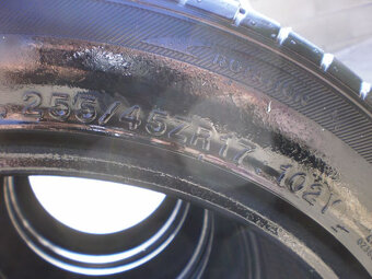 Pneumatiky Hankook 255/45ZR17 letné 4ks - 5