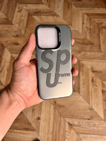 Supreme kryt na iPhone 15 / iPhone 15 pro, sklo zadarmo - 5