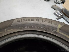 2x zimné pneu 215/65r17 - 5