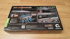 Gigabyte GTX 1070 G1 Gaming 8GB Plati do zmazania - 5