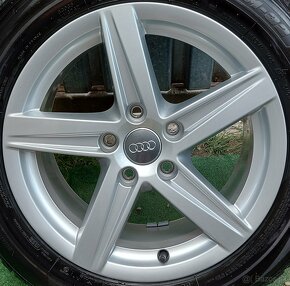 Atraktívne, prakticky nové originálne disky AUDI - 5x112 r16 - 5